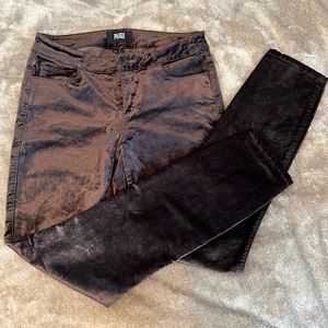PAIGE brown velvet pants - Skinny size 27